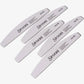 Set of 25 Sirooni Professional nail files with zebra print, 100/180 grit, designed for shaping and finishing nails.