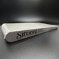 Set of 50 Sirooni nail files with wooden handles, 100/180 grit, designed for professional nail care and top coat application.