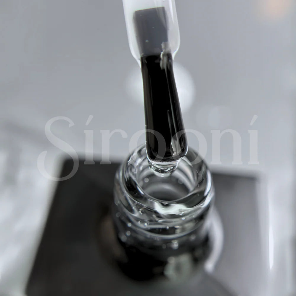 Sirooni Rubber Base Diamond Clear 0.5oz 15ml - Universal Nail Supplies