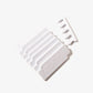 White Sirooni Toe Separator 4-Hole pack with 100 pieces, designed for toe alignment and comfort, from Sirooni Professional.
