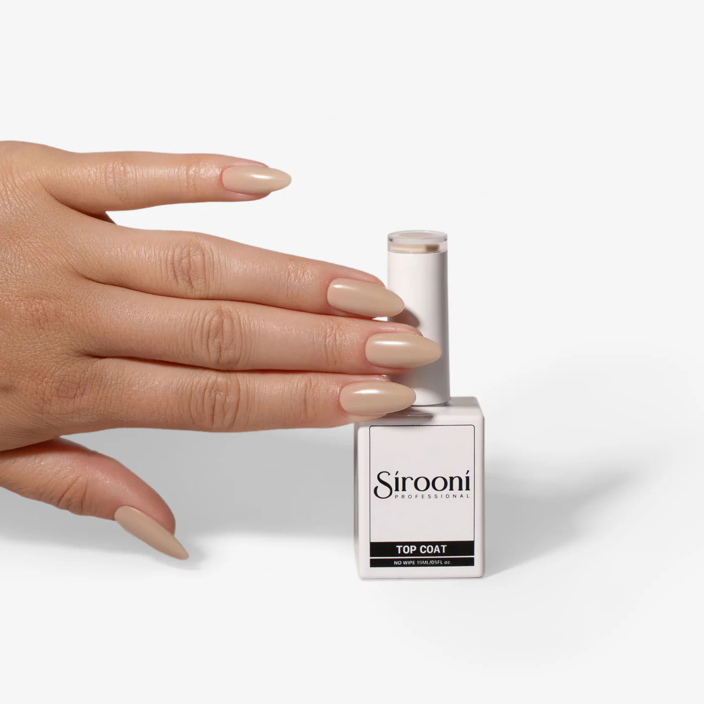 Sirooni Top Coat - Dark Elm 15ml T010 - Universal Nail Supplies