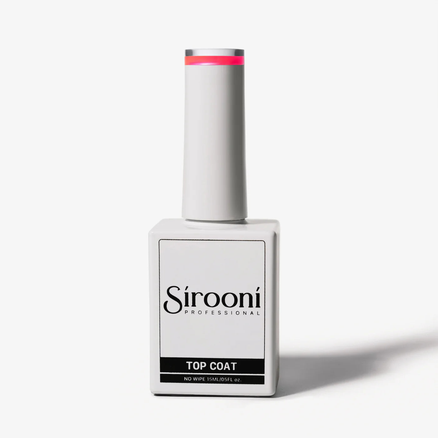 Sirooni Top Coat - Glow Orange 15ml T008 - Universal Nail Supplies