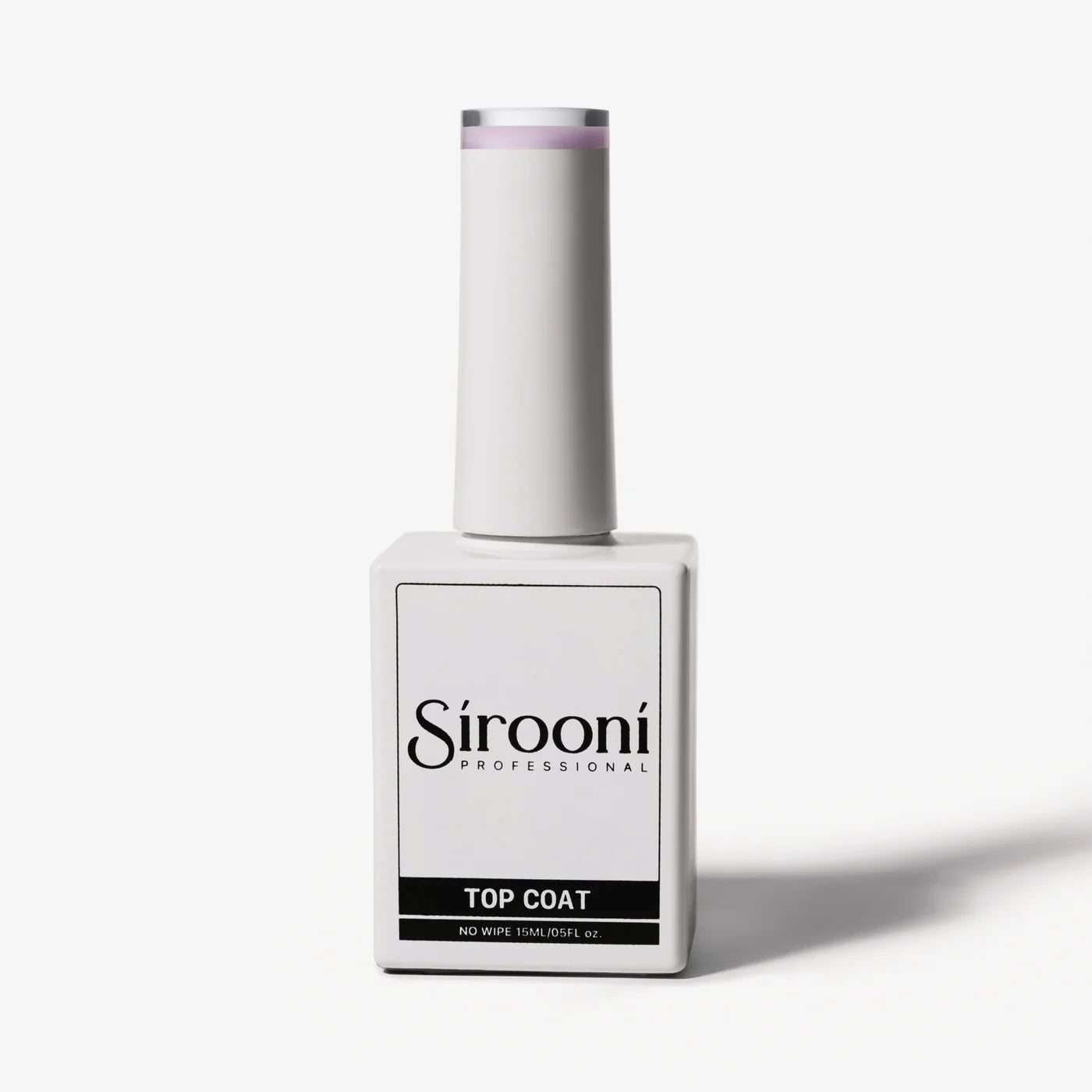 Sirooni Top Coat - Lilac 15ml T005 - Universal Nail Supplies