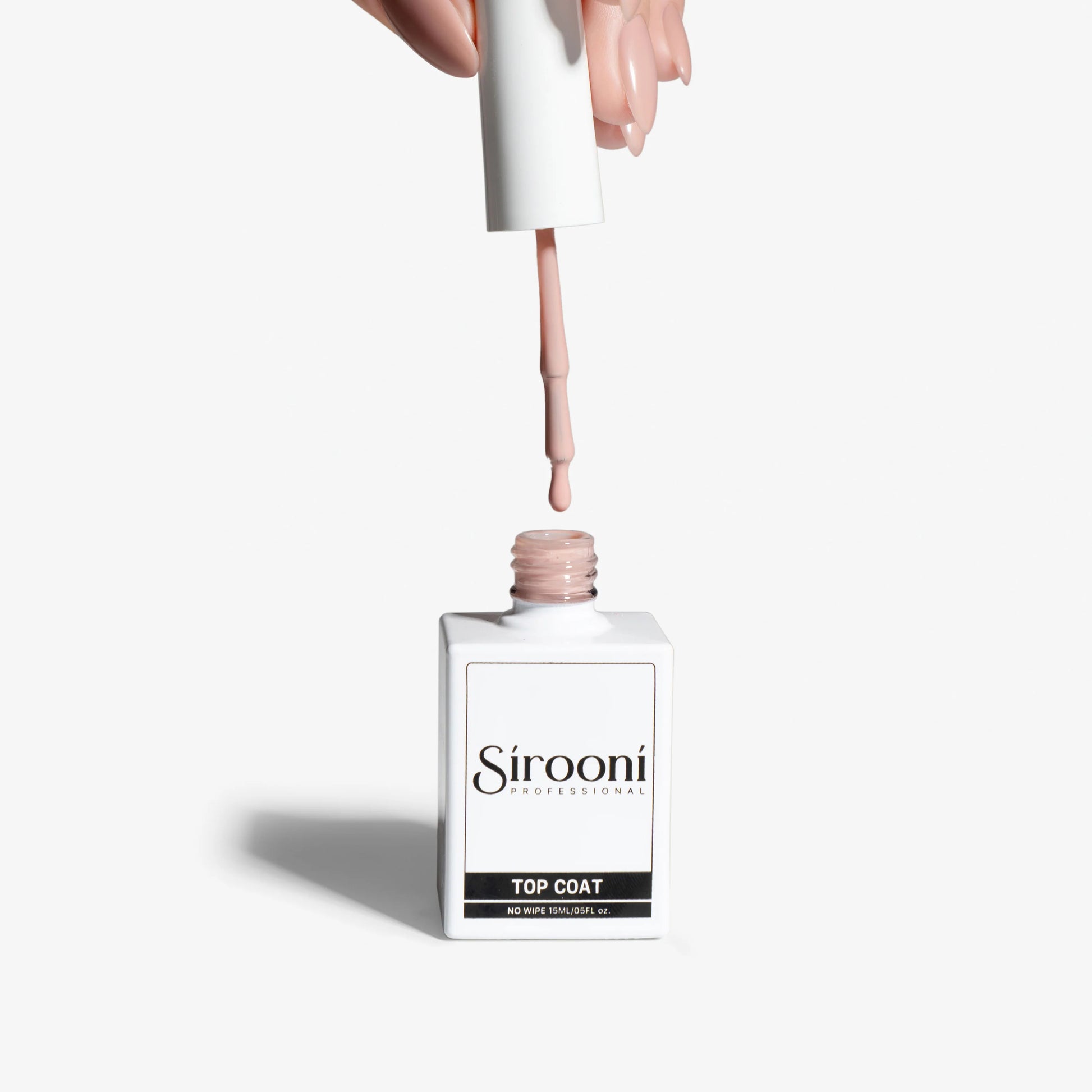 Sirooni Top Coat - Pastel Terracotta 15ml T002 - Universal Nail Supplies