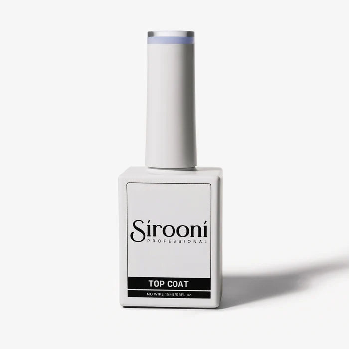 Sirooni Top Coat - Satin Blue 15ml T016 - Universal Nail Supplies