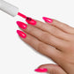 Sirooni Top Coat - Shocking Pink 15ml T011 - Universal Nail Supplies