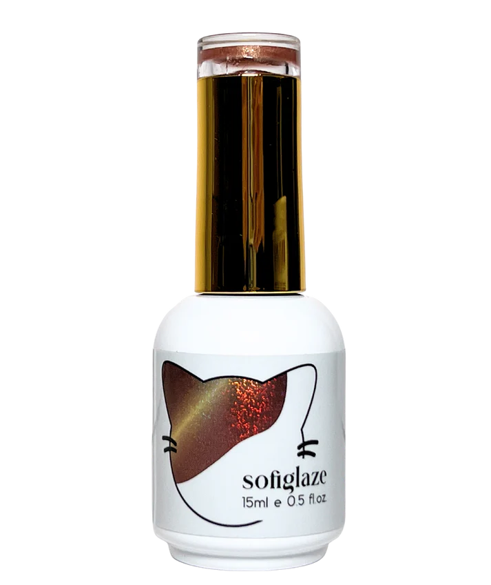 Sofiglaze Gel Color 0.5oz Pristine Halo Cat Eye - #GD001 - Universal Nail Supplies
