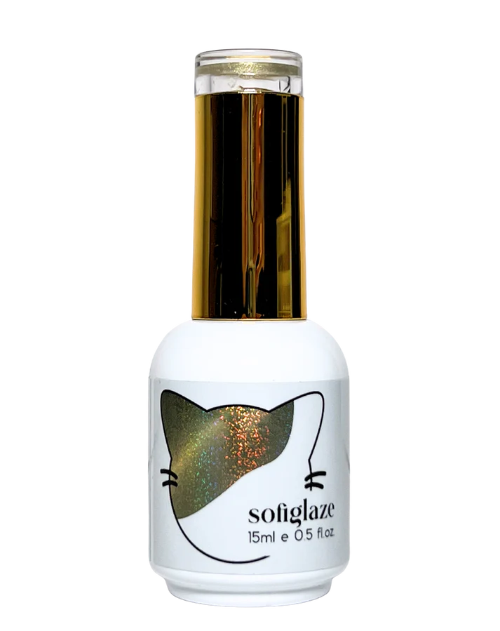 Sofiglaze Gel Color 0.5oz Pristine Halo Cat Eye - #GD004 - Universal Nail Supplies