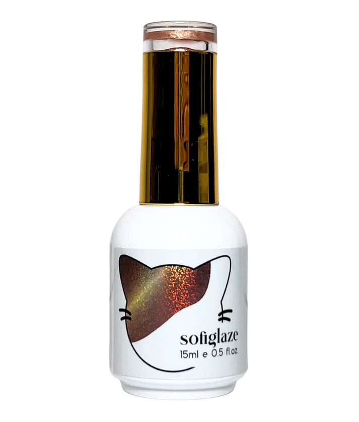 Sofiglaze Gel Color 0.5oz Pristine Halo Cat Eye - #GD005 - Universal Nail Supplies