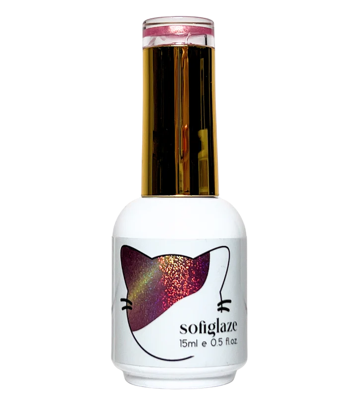 Sofiglaze Gel Color 0.5oz Pristine Halo Cat Eye - #GD007 - Universal Nail Supplies