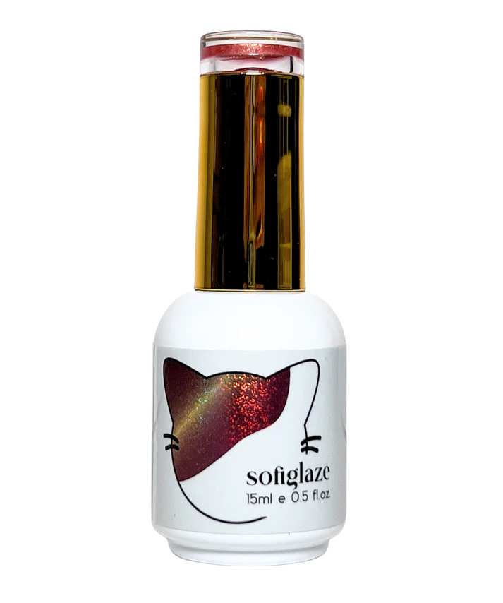 Sofiglaze Gel Color 0.5oz Pristine Halo Cat Eye - #GD008 - Universal Nail Supplies