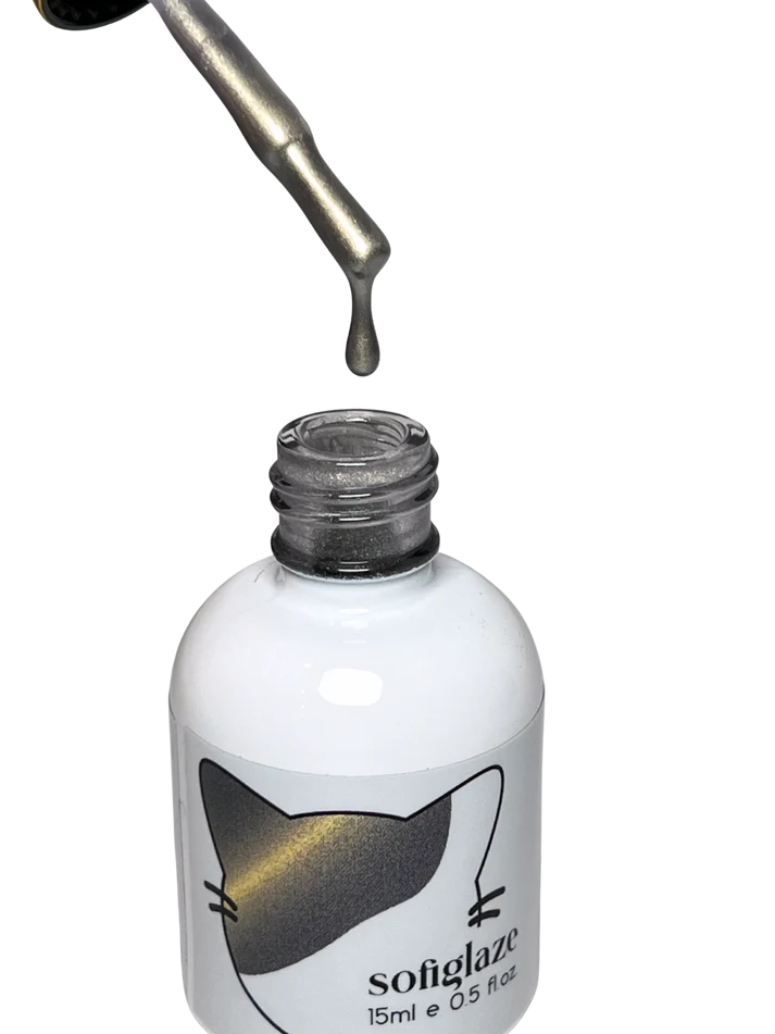 Sofiglaze Gel Color 0.5oz Pristine Halo Cat Eye - #GD010 - Universal Nail Supplies
