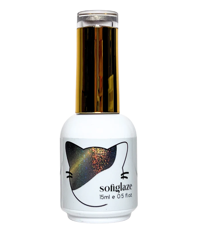 Sofiglaze Gel Color 0.5oz Pristine Halo Cat Eye - #GD010 - Universal Nail Supplies