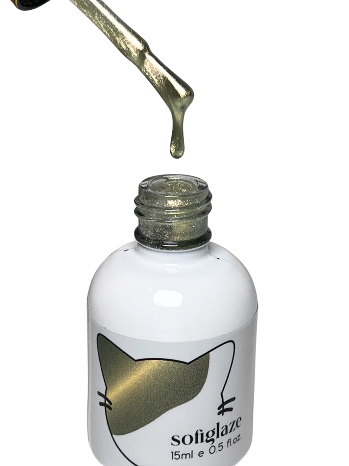 Sofiglaze Gel Color 0.5oz Pristine Halo Cat Eye - #GD012 - Universal Nail Supplies