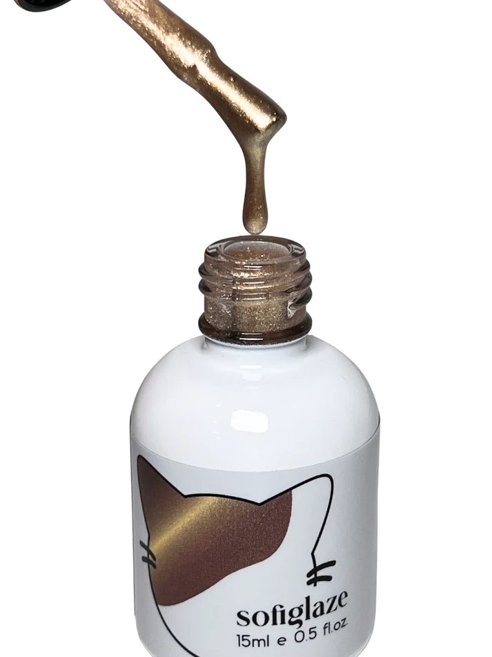 Sofiglaze Gel Color 0.5oz Pristine Halo Cat Eye - #GD014 - Universal Nail Supplies