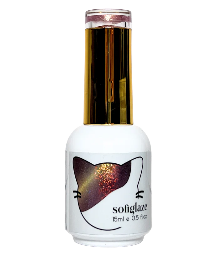 Sofiglaze Gel Color 0.5oz Pristine Halo Cat Eye - #GD015 - Universal Nail Supplies