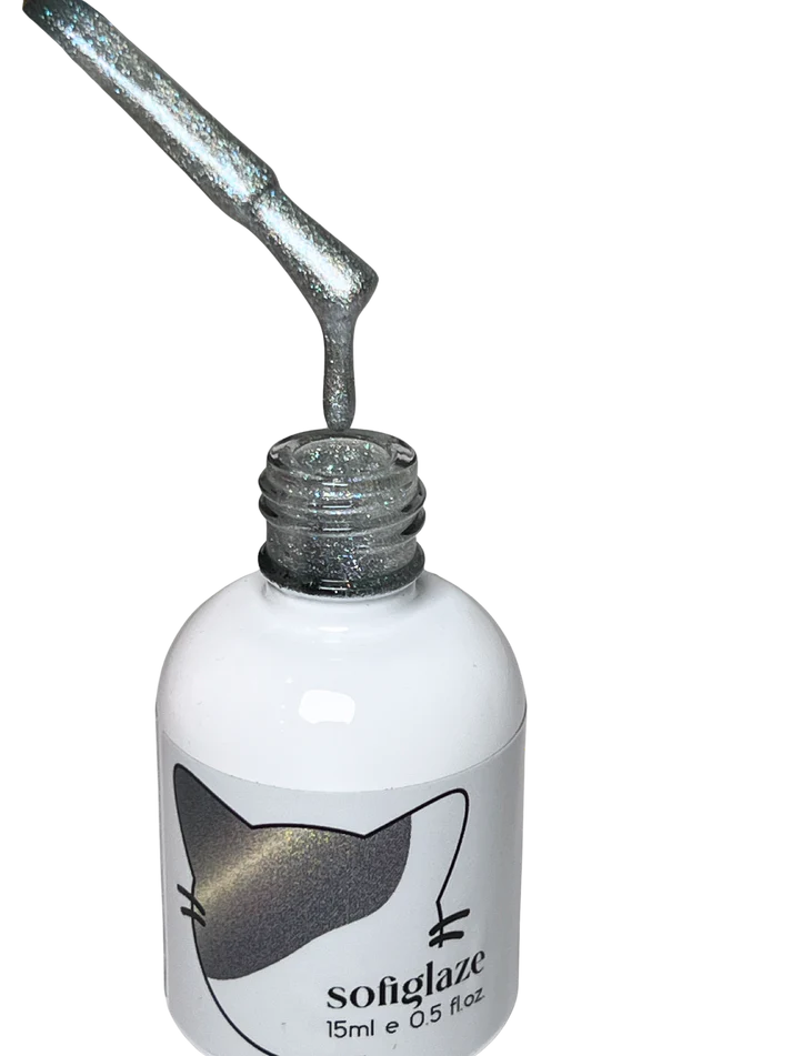 Sofiglaze Gel Color 0.5oz Pristine Halo Cat Eye - #NM007 - Universal Nail Supplies