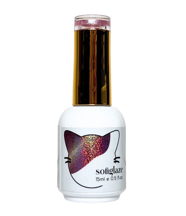 Sofiglaze Gel Color 0.5oz Pristine Halo Cat Eye - #NM008 - Universal Nail Supplies