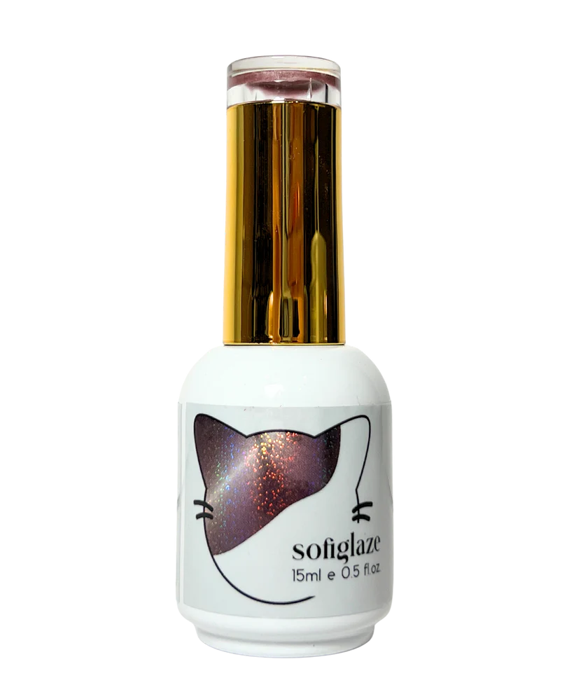 Sofiglaze Gel Color 0.5oz Water Drop Cat Eye - #WD016 - Universal Nail Supplies