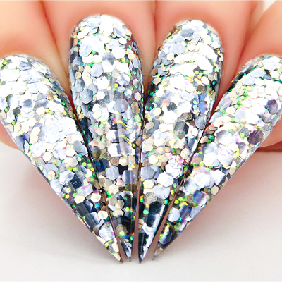 Kiara Sky 3D Sprinkle On Glitter - A Night In Space SP202 - Universal Nail Supplies