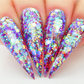 Kiara Sky 3D Sprinkle On Glitter - Milky Way SP233 - Universal Nail Supplies