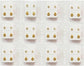 Studex Surgical Steel Ear Piercing Studs, 3mm, 12 Pair - Universal Nail Supplies