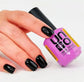 Uno Professional UNO Diamond Sheld Top Coat 15ml LED UV bottle showing the clear, glossy top coat with branding and product details.