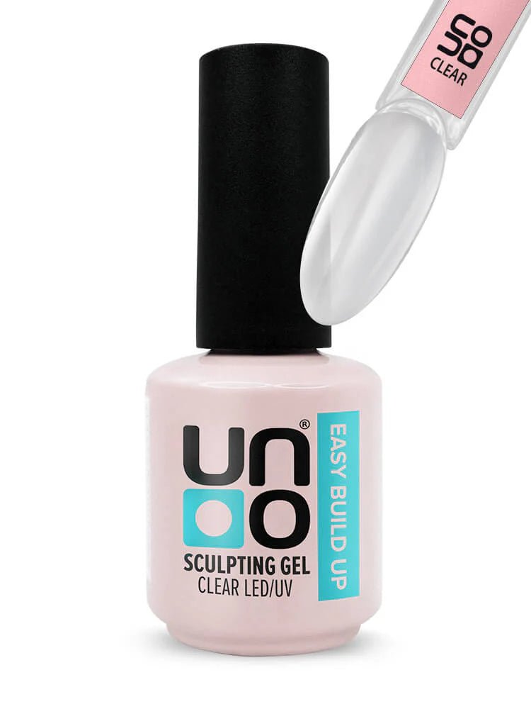UNO Easy Build Up Coat 15ml LED UV Clear - Universal Nail Supplies