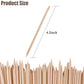 UNS 100pc Wood Nail Sticks 4.5 Inch  Cuticle Pusher - Universal Nail Supplies