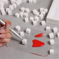 UNS 100Pcs Nail Art Soft Sponge Stamp Tools - Universal Nail Supplies