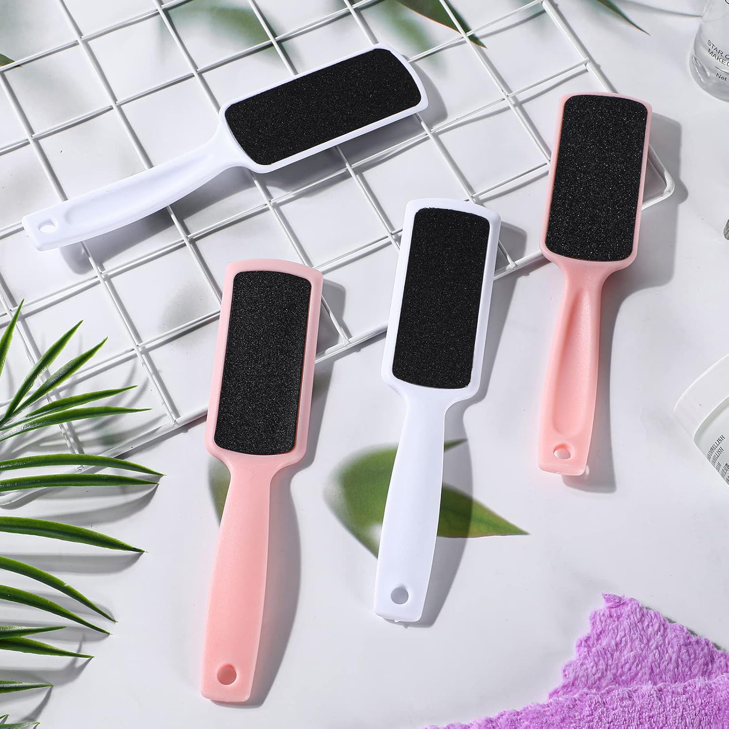 UNS Double Sided Callus Heel Foot Scraper 2pcs. - Universal Nail Supplies