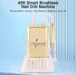 UNS high quality gold nail drill machine with adjustable handpiece and control buttons, ideal for professional manicures and pedicures.