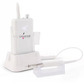 White UNS Nail Drill Machine with ergonomic design, featuring a sleek body and adjustable settings for professional nail shaping.