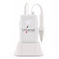 UNS high-quality white nail drill machine with ergonomic design, featuring a handpiece and control buttons for professional nail care.
