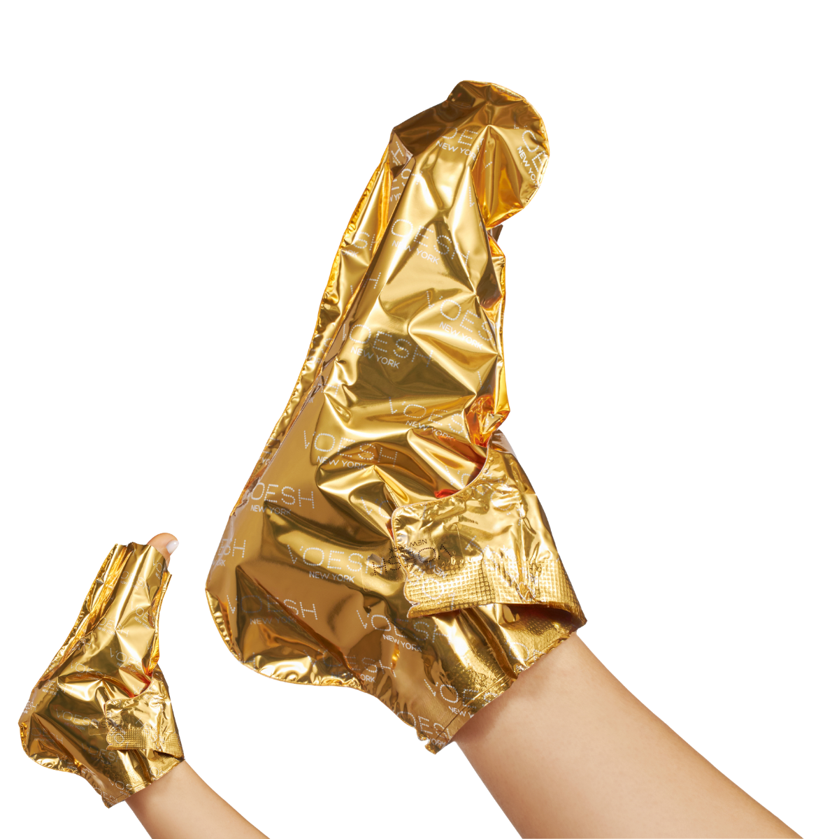 Voesh - Collagen Socks Imperial Gold - Universal Nail Supplies