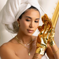 Voesh - Collagen Gloves Imperial Gold - Universal Nail Supplies
