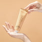 Voesh vegan body crème in 3oz container with tangerine scent, creamy lotion for moisturizing skin.