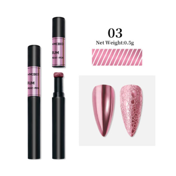 Mirror Cushion Magic Pen Chrome Effect Metallic Color Universal